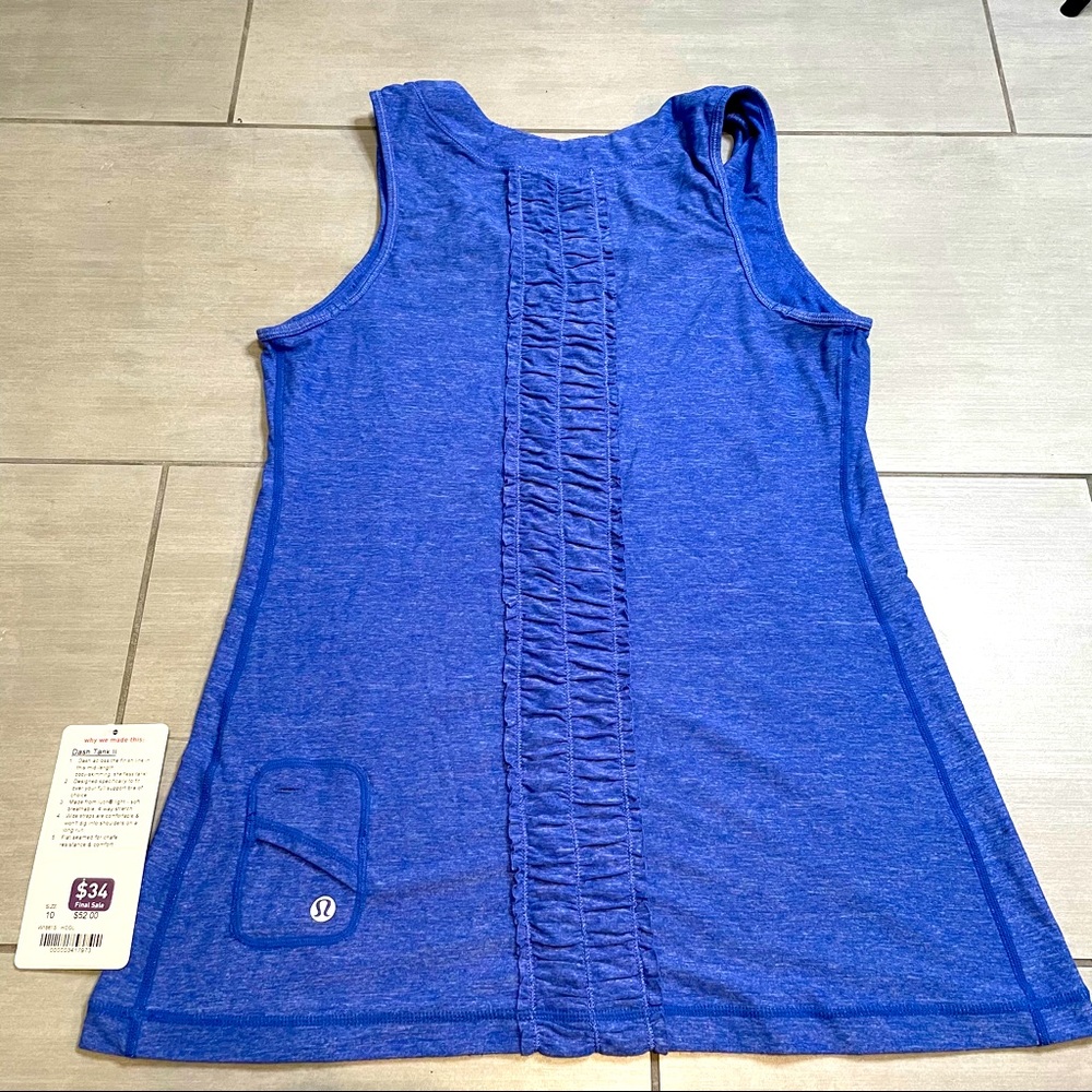 Lululemon NWT Dash Tank 10